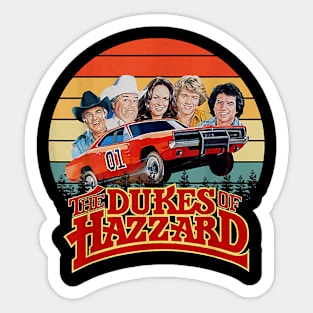 Dukes Of Hazzard Family Feuds Sticker